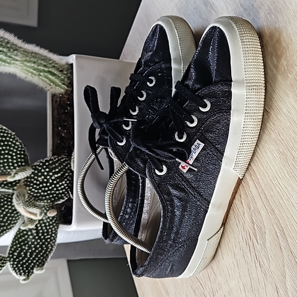 Superga Classic COTU Gunmetal Sneakers - Picture 1 of 8